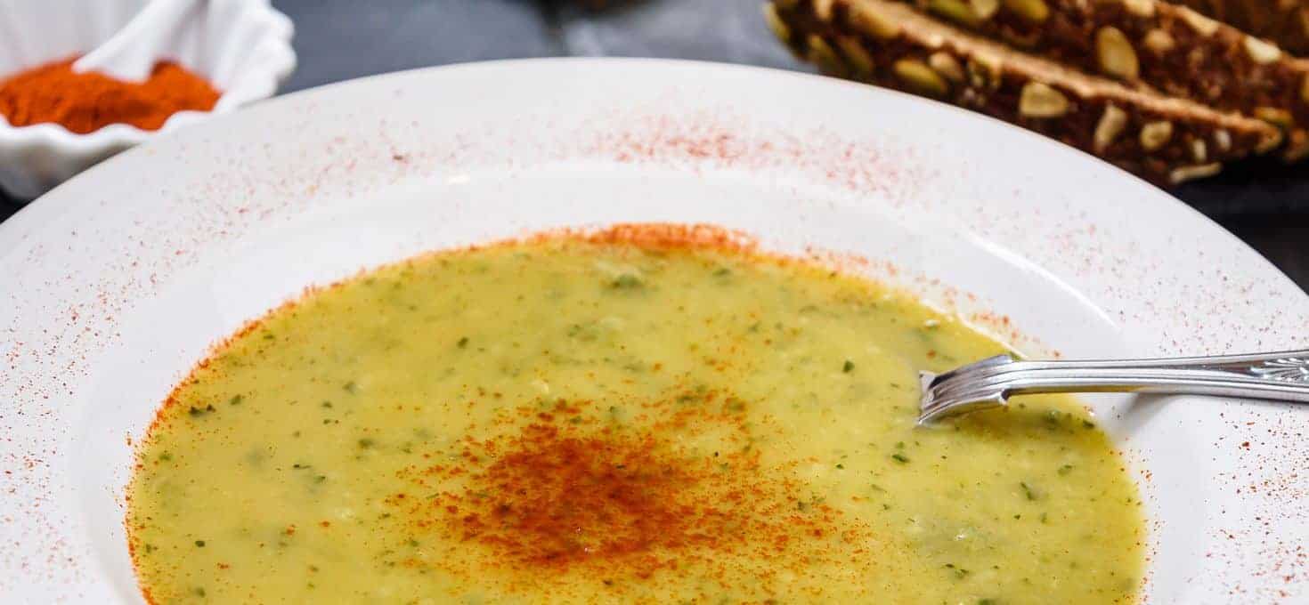 Vegan Courgette & Smoked-Paprika Soup