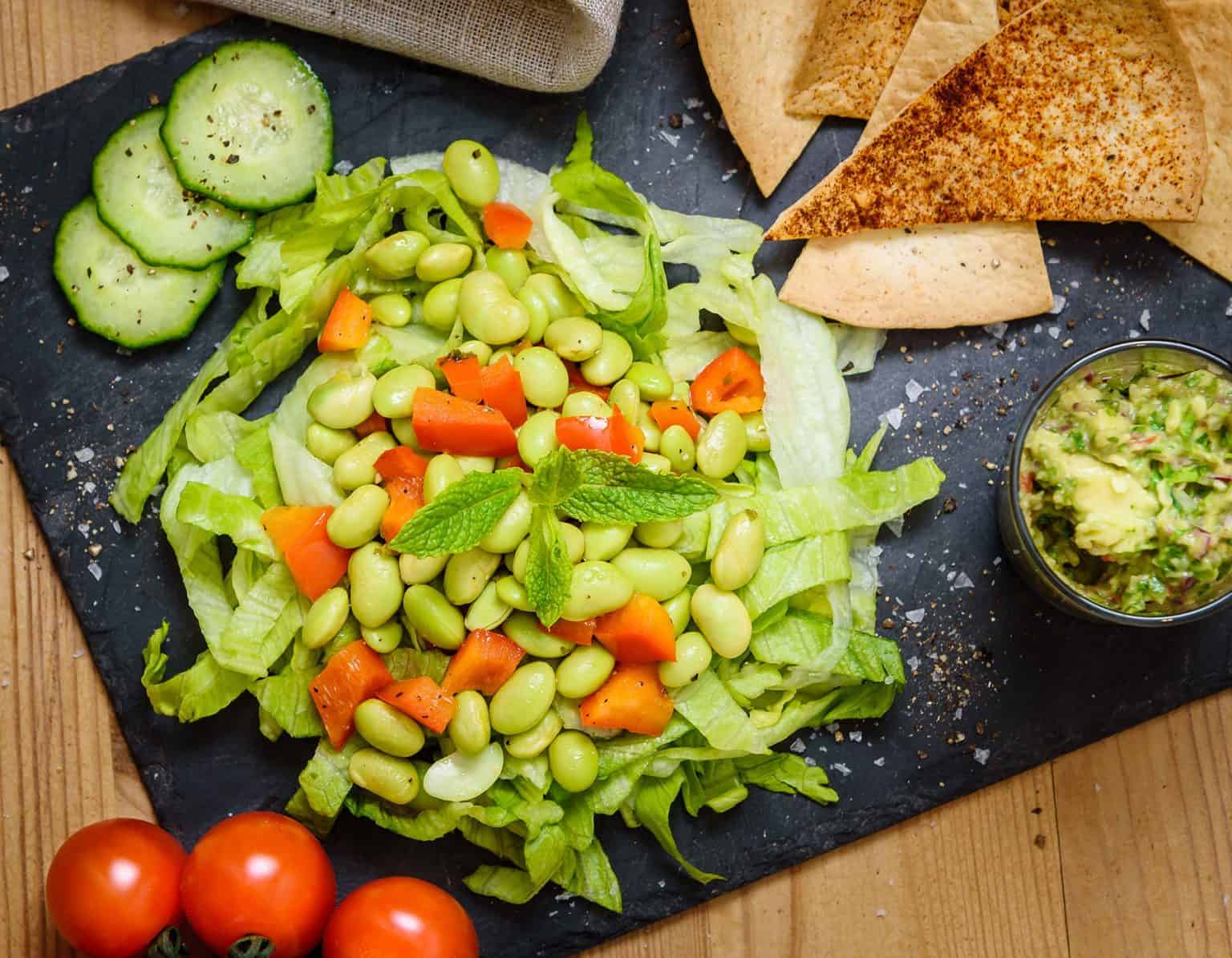 Vegan Warm Edamame Salad Gluten Free Especially Vegan